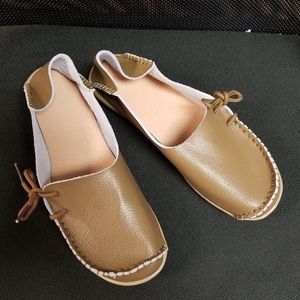 Women's Leather Flat Loafer